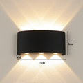 applique murale extérieure LED étanche IP66 fond blanc 4 — Alenza