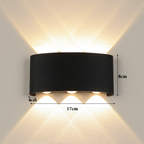 applique murale extérieure LED étanche IP66 fond blanc 4 — Alenza