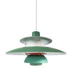 suspension à plateaux métal laqué scandinave Saturna vue 8 — Alenza
