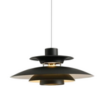 suspension à plateaux métal laqué scandinave Saturna vue 9 — Alenza