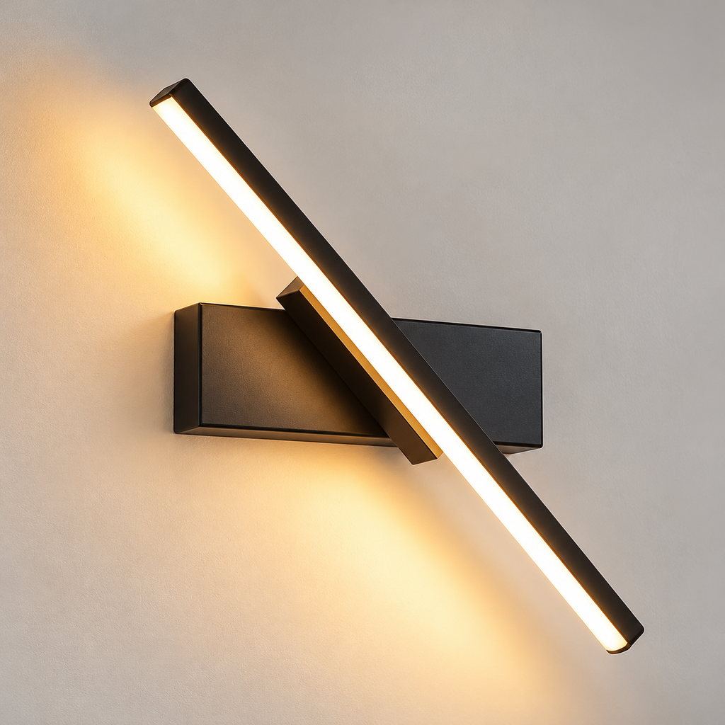 Applique murale orientable LED en métal et acrylique. ELVIA