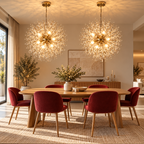 Suspension LED en cristal avec hauteur réglable DARENE