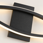 Applique murale LED moderne ondulée ONERA