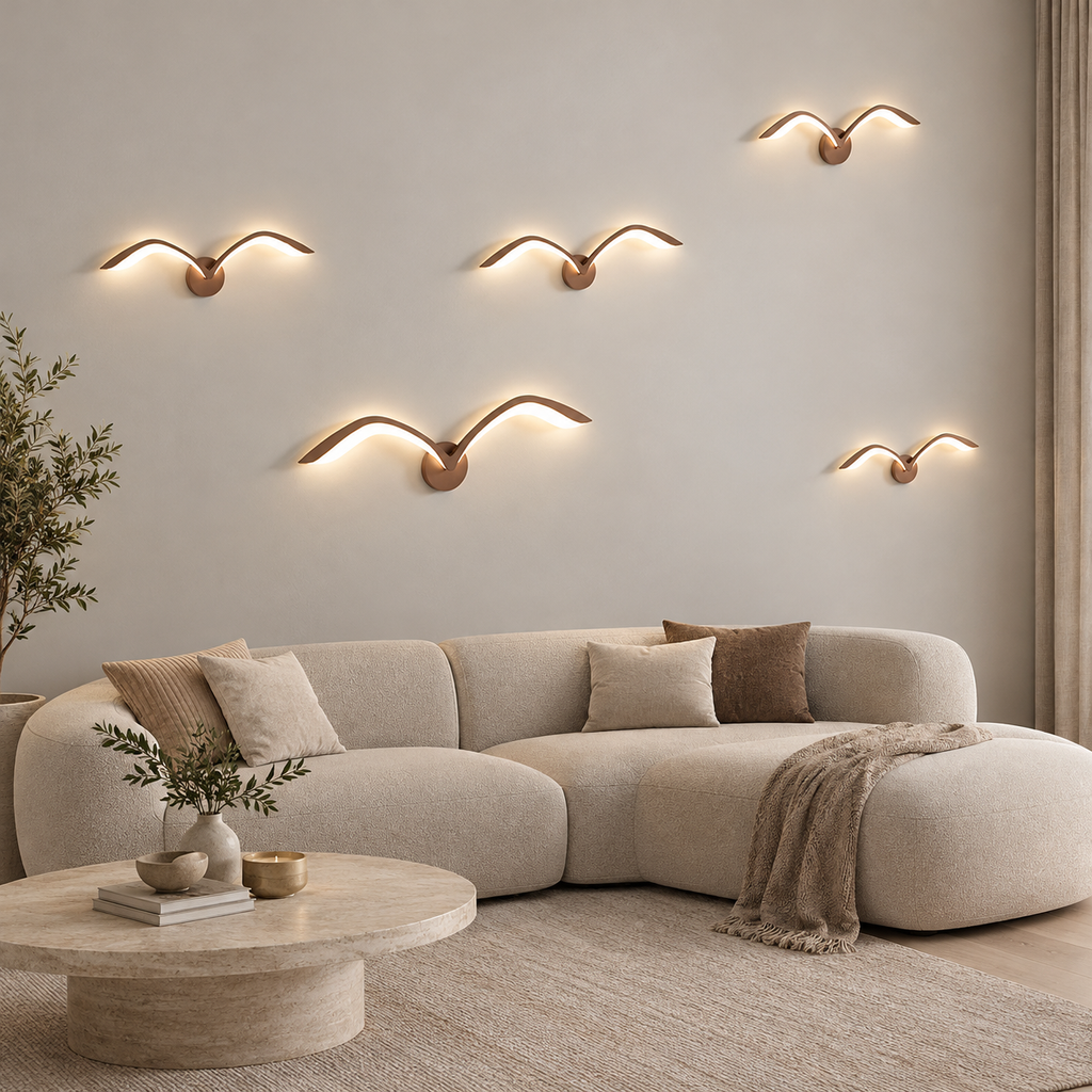 Applique murale oiseau LED en métal  ENVOLA - Image 5