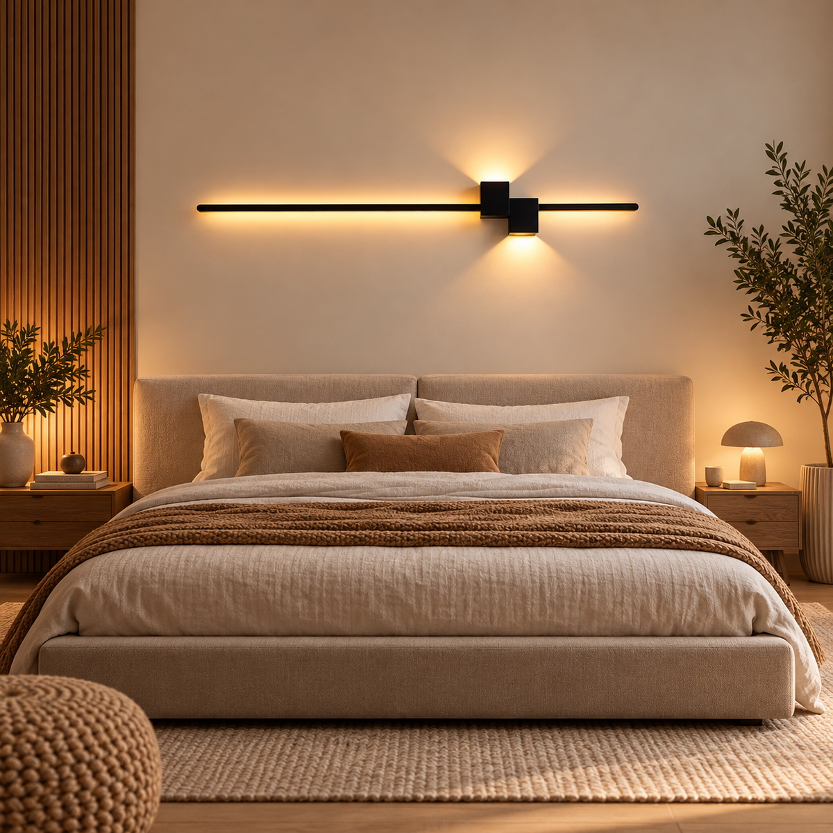 applique murale LED double éclairage en aluminium KERALDA - Image 3