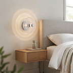 applique murale en verre circulaire fine — Alenza