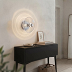 applique murale en verre circulaire fine — Alenza