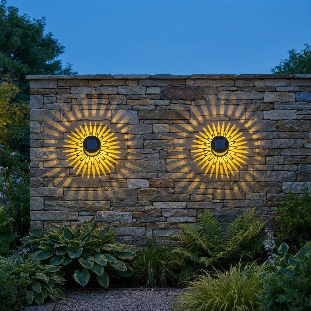 applique murale jardin solaire — Alenza