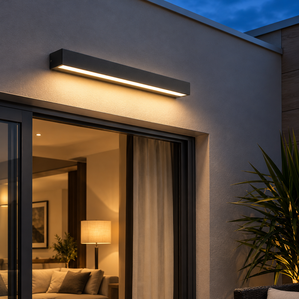 Applique murale extérieure LED IP65 en aluminium NOREL