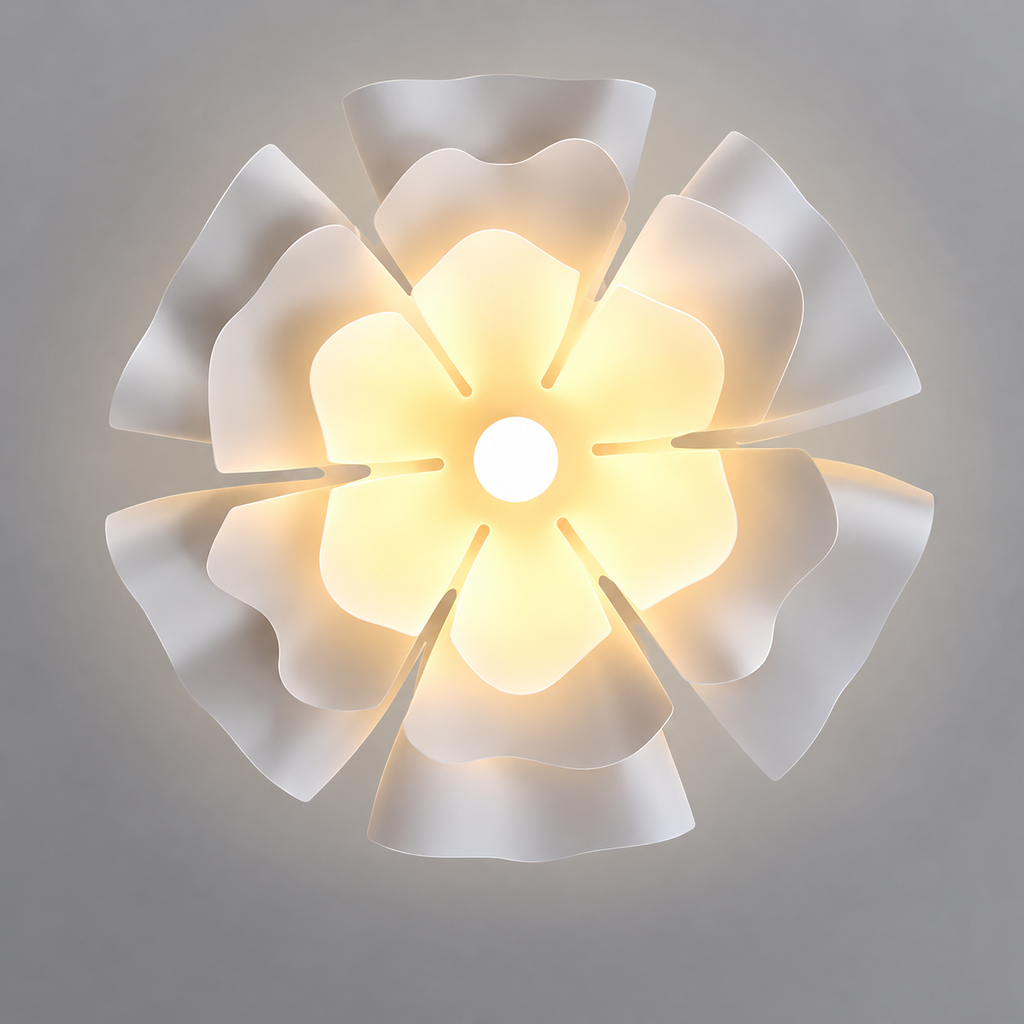 Suspension fleur blanche FLOREA - Image 8