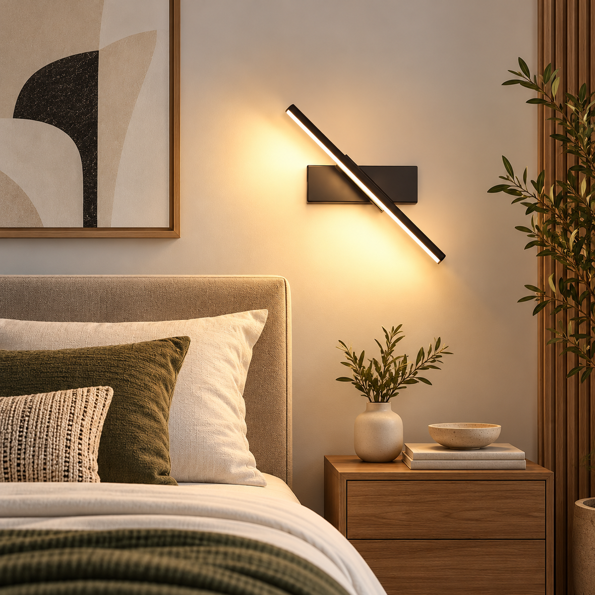 Applique murale orientable LED en métal et acrylique. ELVIA