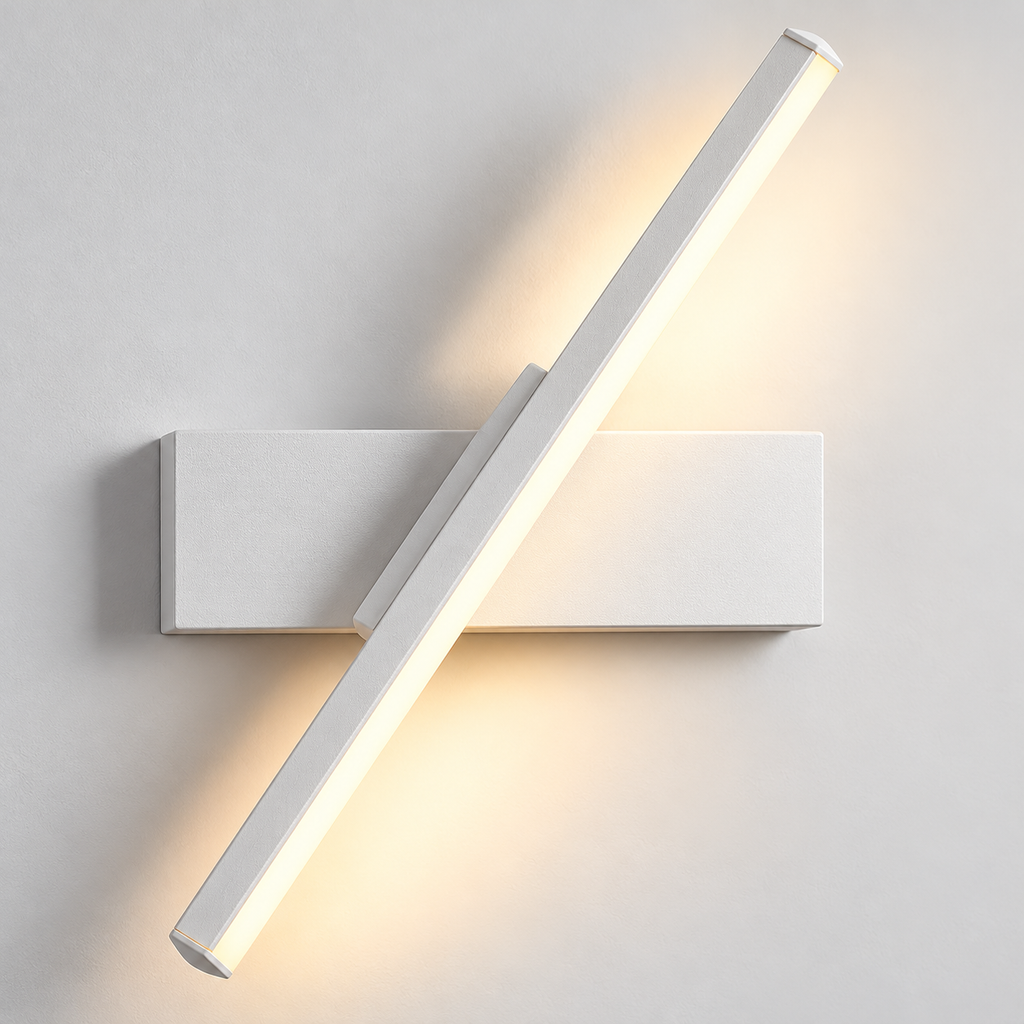 Applique murale orientable LED en métal et acrylique. ELVIA