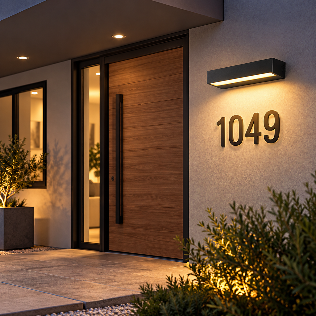 Applique murale extérieure LED IP65 en aluminium NOREL