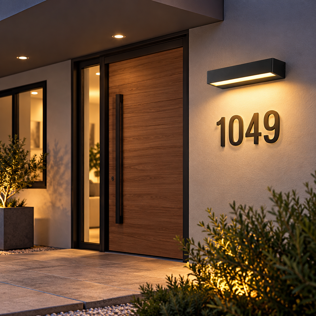 Applique murale extérieure LED IP65 en aluminium NOREL