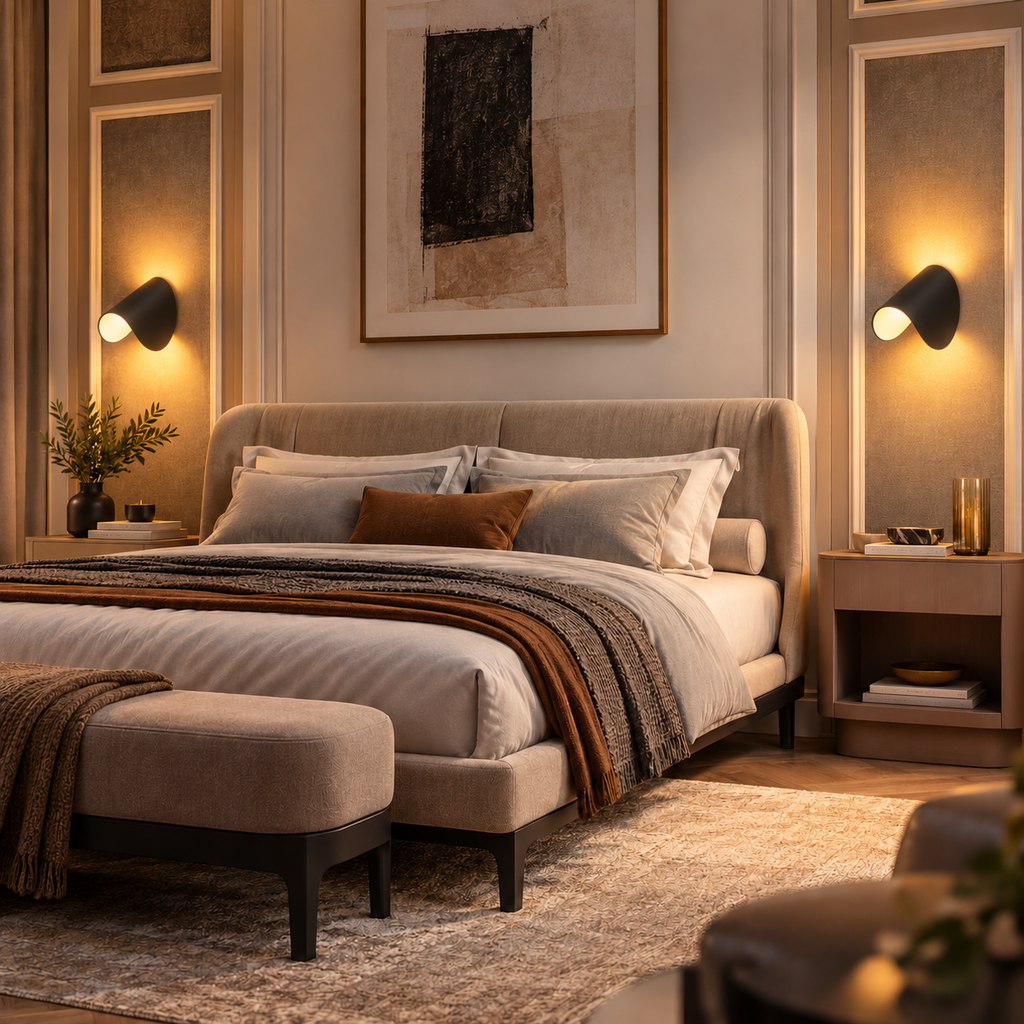 Applique murale LED orientable en aluminium VELORA