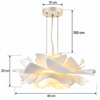 Suspension fleur blanche FLOREA - Image 13