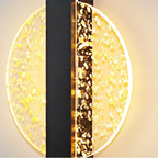 Applique murale LED avec paillettes dorées HELANE - Image 12