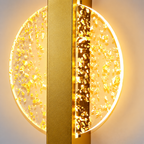 Applique murale LED avec paillettes dorées HELANE - Image 8