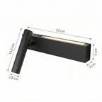 applique murale liseuse LED lumière indirecte chambre — Alenza