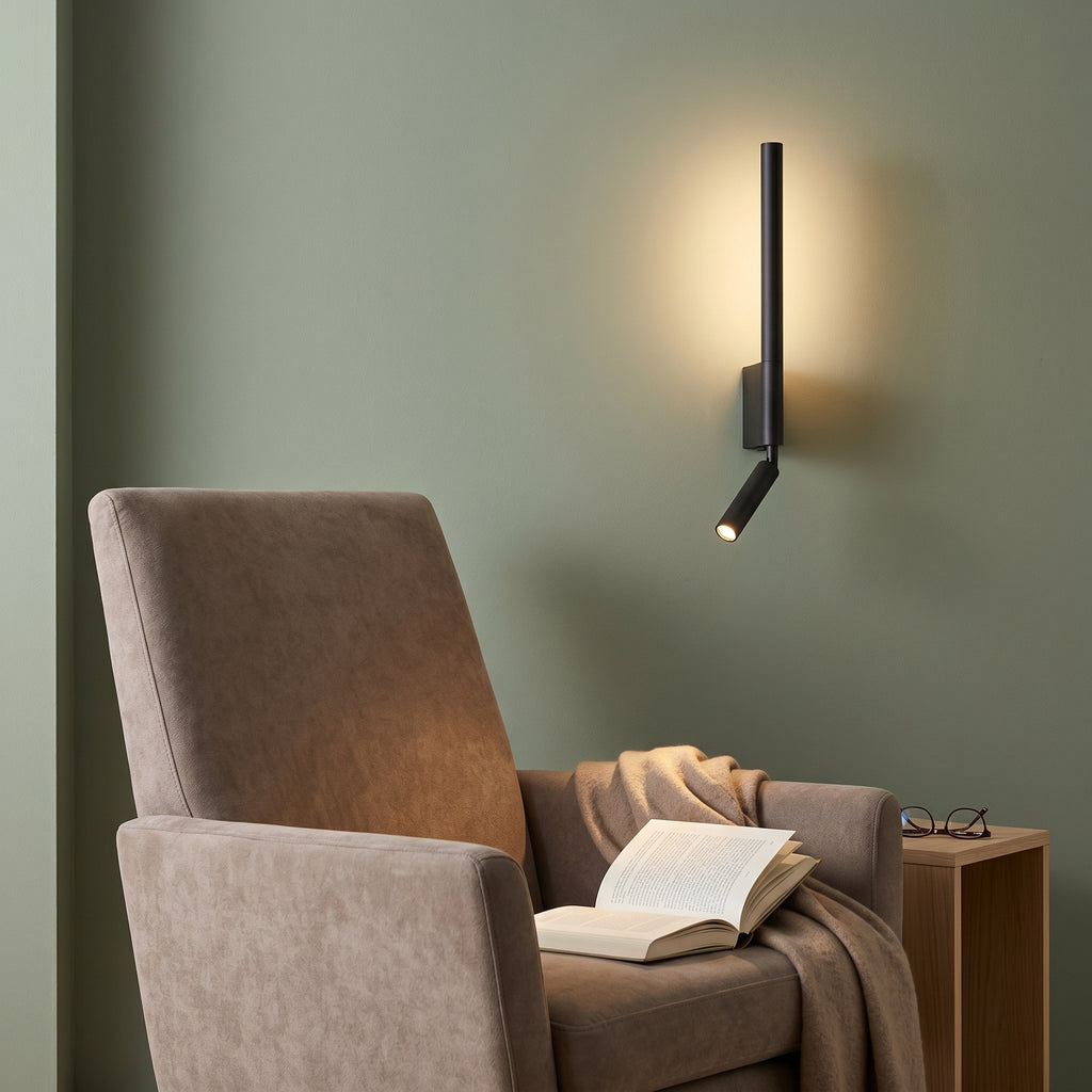 applique murale liseuse spot orientable lecture chambre — Alenza