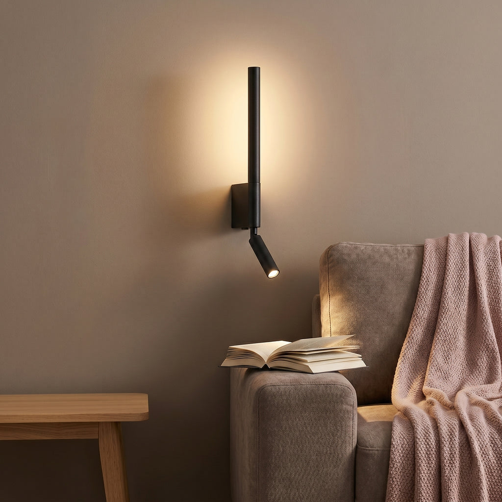 applique murale liseuse double éclairage salon cosy — Alenza