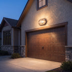applique murale extérieure hublot bronze RONA vue 2 — Alenza