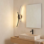 applique murale LED métal tête de lit chambre — Alenza