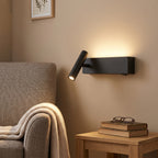 applique murale liseuse LED spot articulé chevet — Alenza
