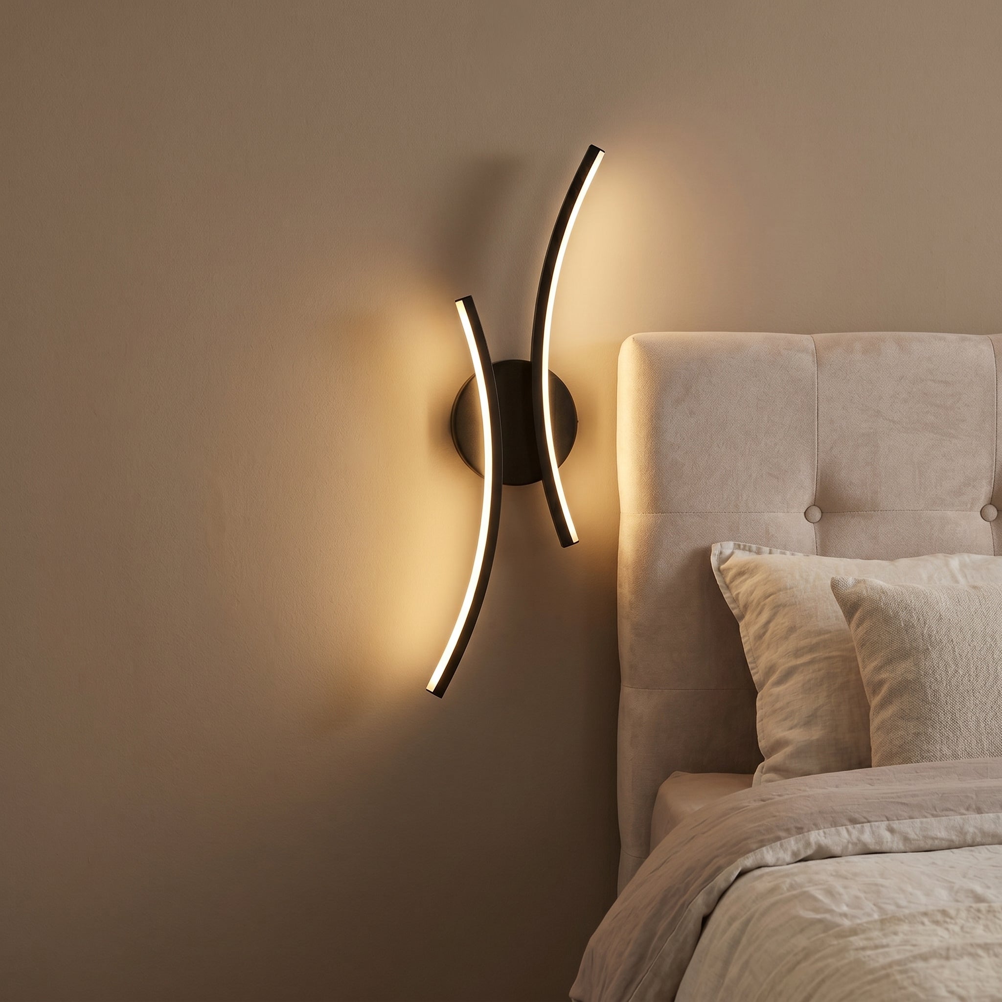 applique murale LED métal montée d'escalier — Alenza