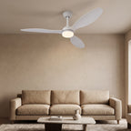 plafonnier ventilateur LED à température de couleur réglable AERVIA — Alenza