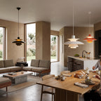 suspension à plateaux métal laqué scandinave Saturna vue 4 — Alenza