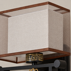 Applique murale japonaise en métal et tissu  SAKURA