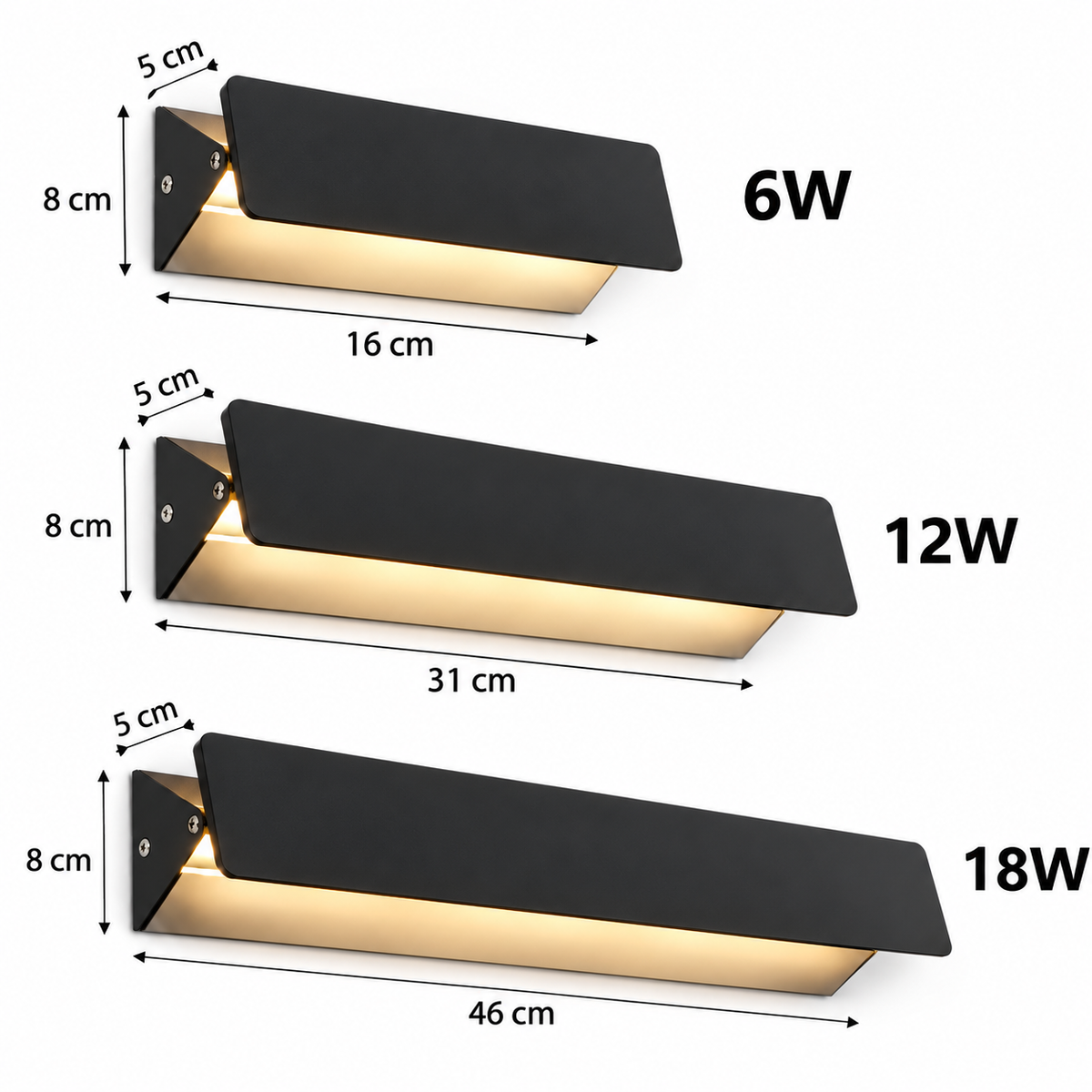 Applique murale LED orientable 270° ORIVA