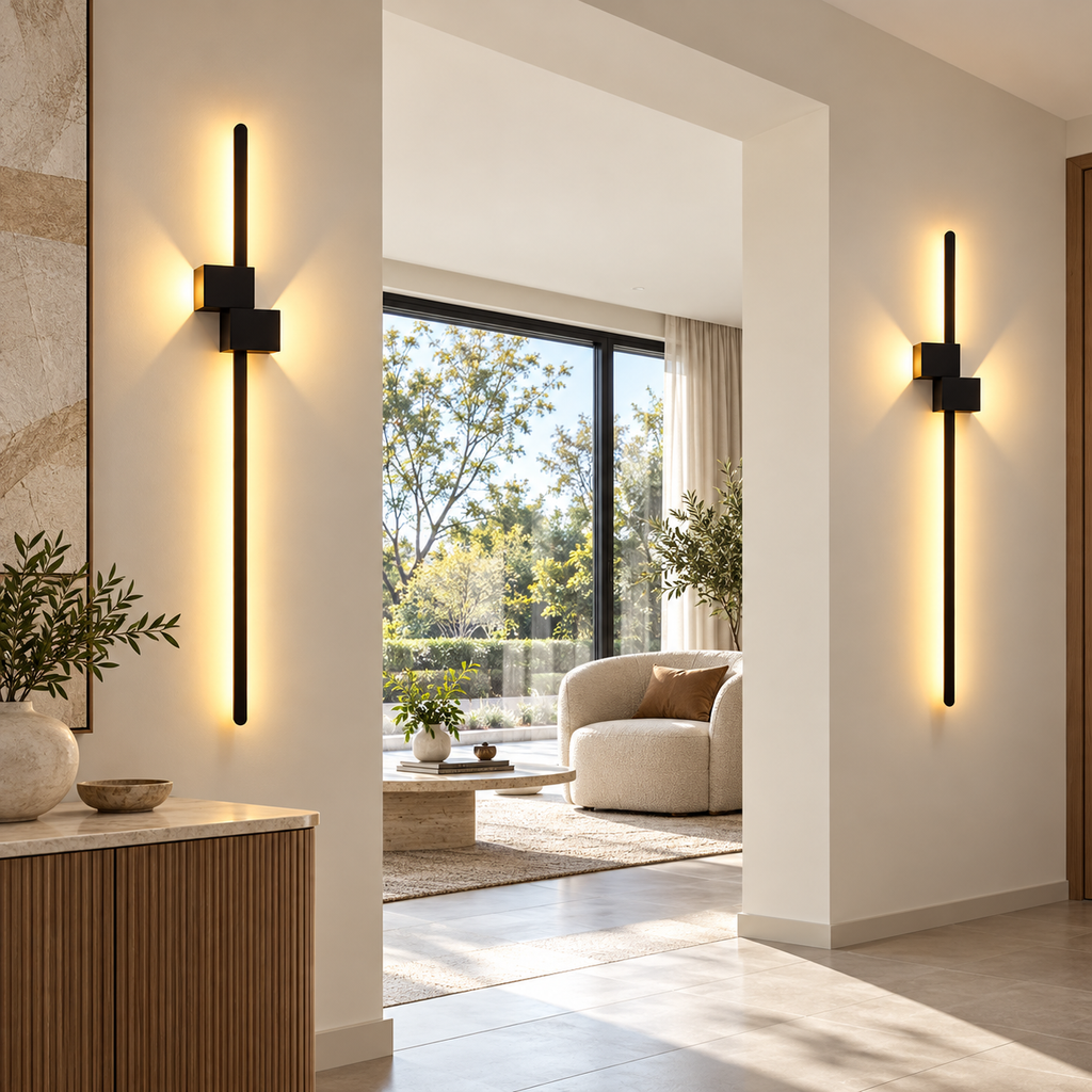 applique murale LED double éclairage en aluminium KERALDA - Image 4