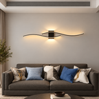 Applique murale LED moderne ondulée ONERA