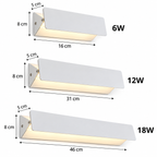 Applique murale LED orientable 270° ORIVA