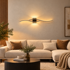 Applique murale LED moderne ondulée ONERA