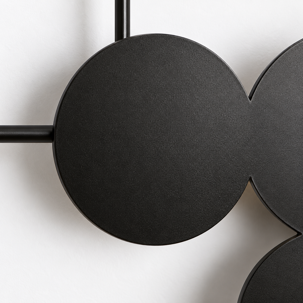 Grande applique murale LED design en métal ORBELIA