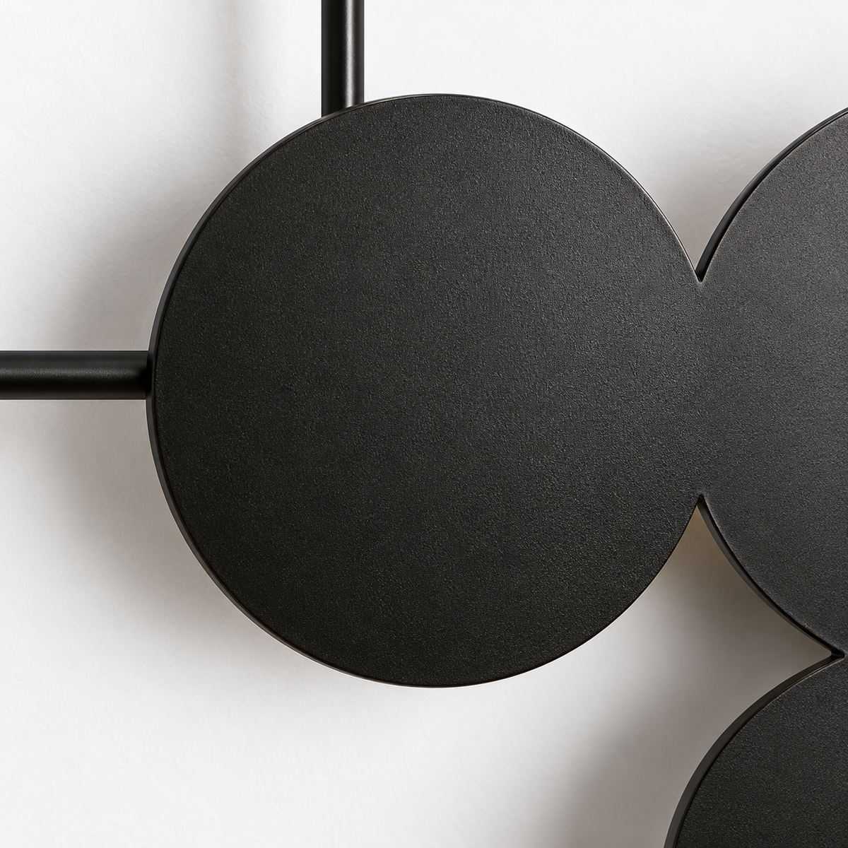 Grande applique murale LED design en métal ORBELIA