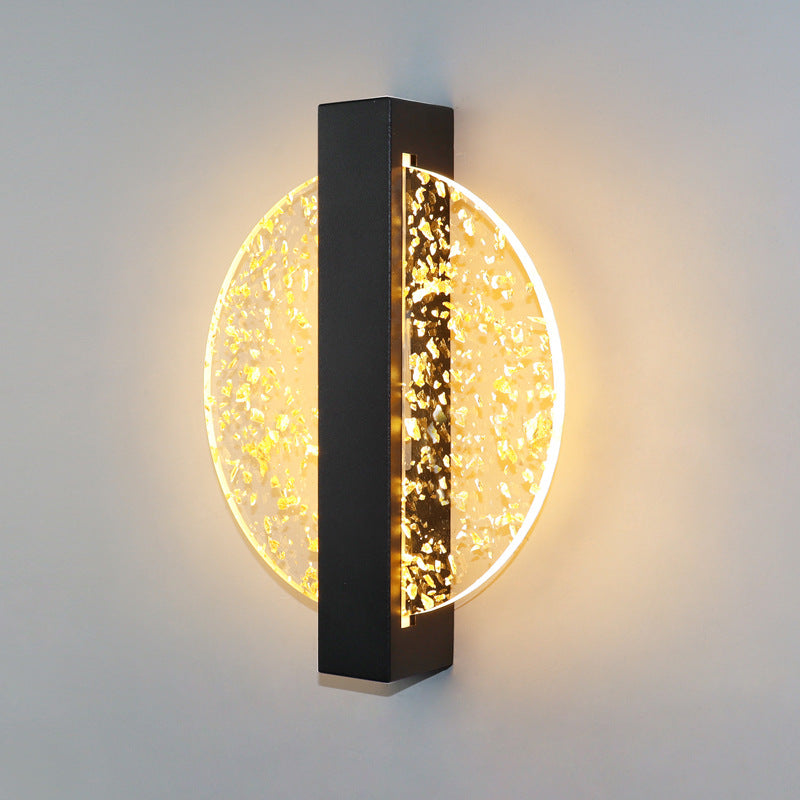 Applique murale LED avec paillettes dorées HELANE - Image 11